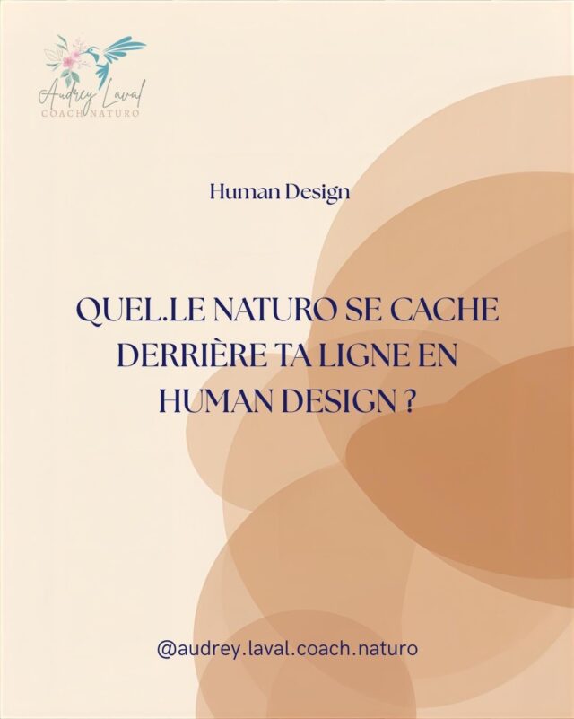 Et moi dans tout ça ? 

Je suis 5/1… et franchement, quand j’ai découvert mon profil, certaines choses ont fait tilt !

Ma ligne 1, c’est mon côté enquêtrice. Parce que j’aime creuser, comprendre, aller au fond des choses surtout quand le sujet me passionne. J’ai besoin de savoir comment ça fonctionne avant de me lancer.
Par contre le hic c’est que, je peux tellement vouloir comprendre et maîtriser mon sujet que ça me bloque pour passer à l’action.
Maintenant que je le sais, j’y fais davantage attention. Je m’autorise à avancer même si je ne sais pas encore TOUT… et surtout, je me permets de me montrer avec beaucoup plus de légitimité.

Et puis il y a ma ligne 5… 
Quand j’ai découvert ce qu’elle impliquait, j’ai compris pas mal de choses dans ma relation avec mes clients… mais aussi avec mon entourage.
On peut facilement projeter sur moi l’image de celle qui va avoir LA solution, celle qui va aider, réparer, sauver…
Sauf que…
Je ne suis pas Hermione avec sa baguette magique ! Même si j’aimerais parfois pouvoir régler les problèmes en deux coups de baguette… 🧙🏻‍♀️
Je peux conseiller, accompagner, coacher, transmettre des outils… mais je ne peux pas faire le travail à la place de l’autre.

Aujourd’hui, je fais beaucoup plus attention à ça et surtout, je pose mes limites.
Parce qu’accompagner quelqu’un, ce n’est pas le sauver.
C’est lui donner des clés, marcher un bout de chemin à ses côtés… et lui laisser sa part du chemin à parcourir. 

Et toi ?
Dans quelle ligne tu t’es reconnue en tant que naturopathe ?
💫 Dis-moi ton profil ou ta ligne en commentaire, je suis curieuse de voir ce qui ressort de cette communauté de naturos ! 

#naturopathe #humandesign #profilhumandesign